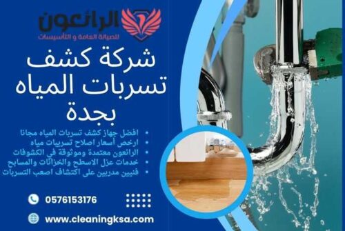 شركة كشف تسربات المياه بجدة